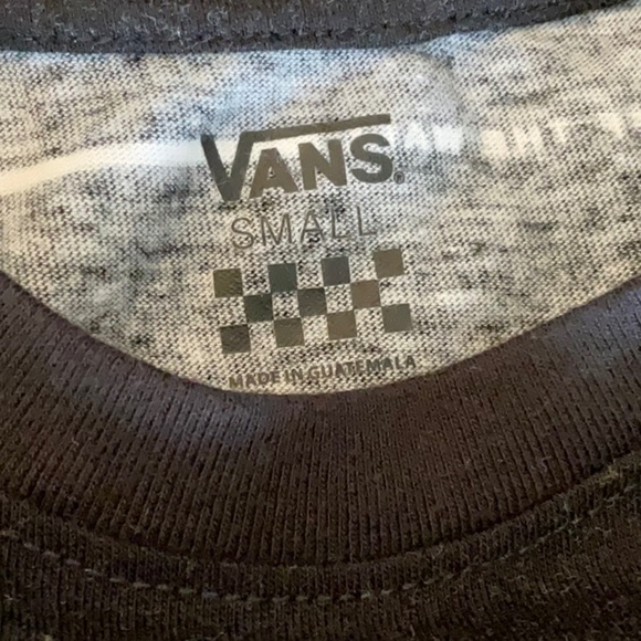 Vans Woman’s stripped tee black/white - Picture 5 of 5
